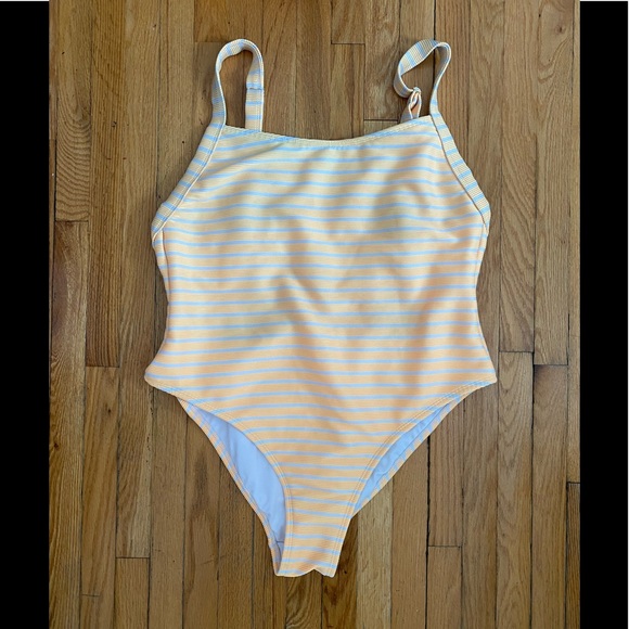 XL One piece swimsuit size XL ORANGE - Picture 5 of 11
